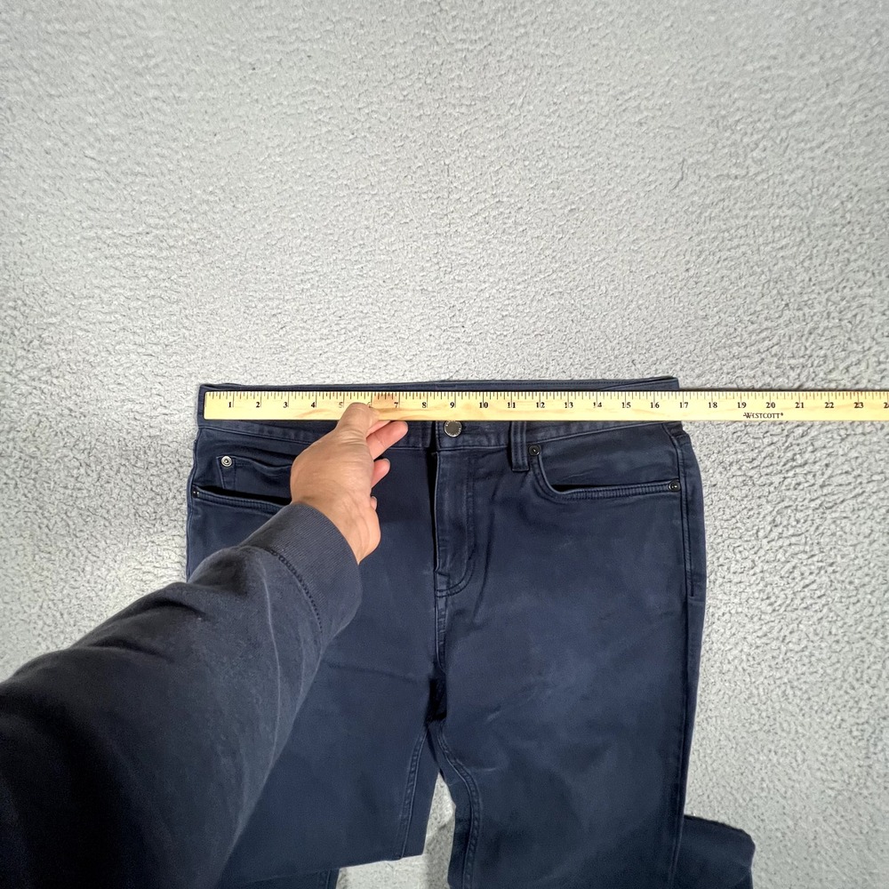 Banana Republic Jeans Mens 33x33 Blue Traveler Slim Straight Casual Preppy Logo - Picture 4 of 11